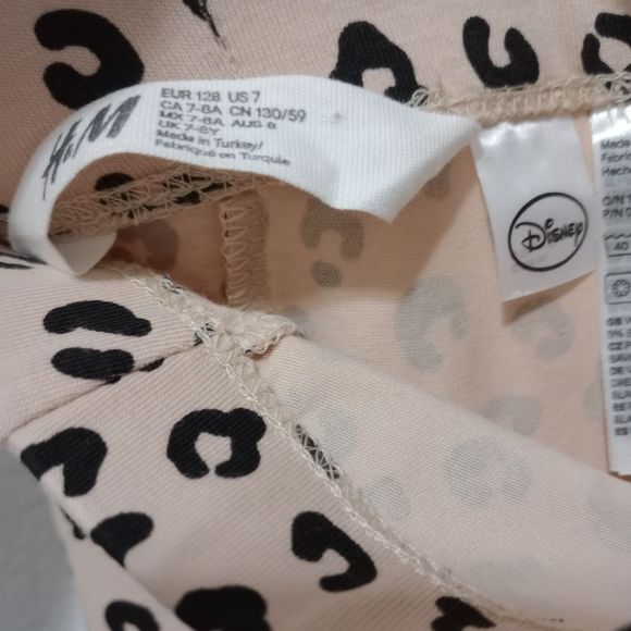 H&M Printed Legging Girl's size 7 - Picture 3 of 4